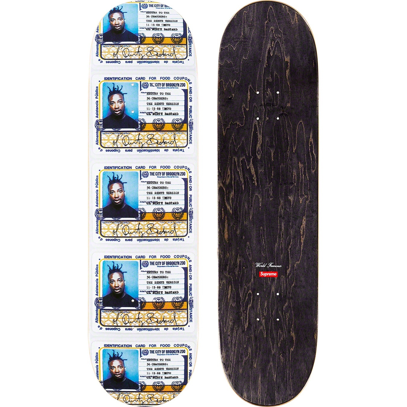 Ol' Dirty Bastard Skateboard view 2